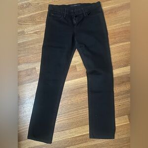 Joe’s jeans, black, cigarette fit